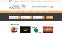 Desktop Screenshot of osabordesaocarlos.com.br